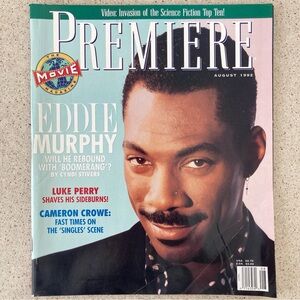 EDDIE MURPHY Film BOOMERANG Premiere The Movie Magazine - AUGUST 1992 No Address